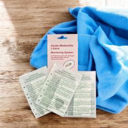 Trichogr. g.Textilmotten 6 Lief. je 12 Kärtchen +2Falle 