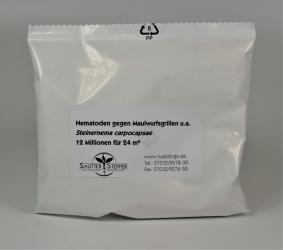 SC-Nematoden gegen Maulwurfsgrillen u.a. 12 Mio. für 24m² 