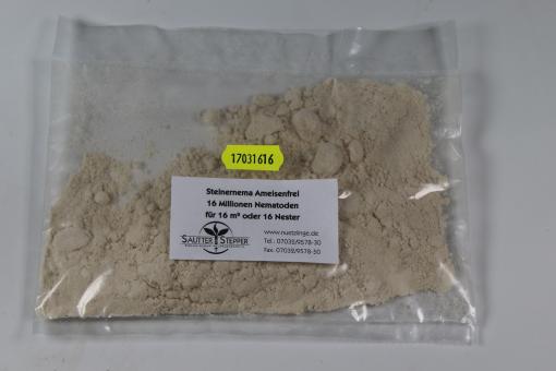 Steinernema Ameisenfrei 16 Mio. 