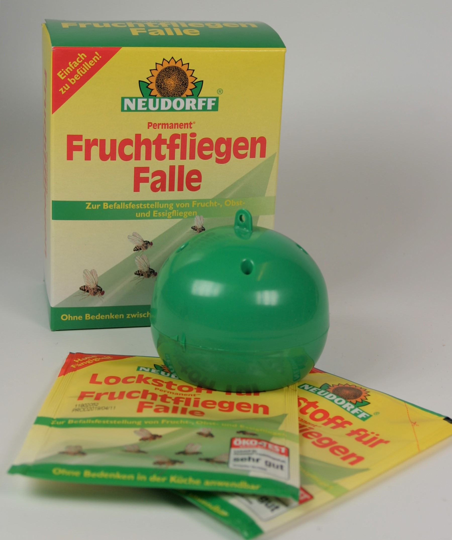 Fruchtfliegenfalle incl.Lockstoff 