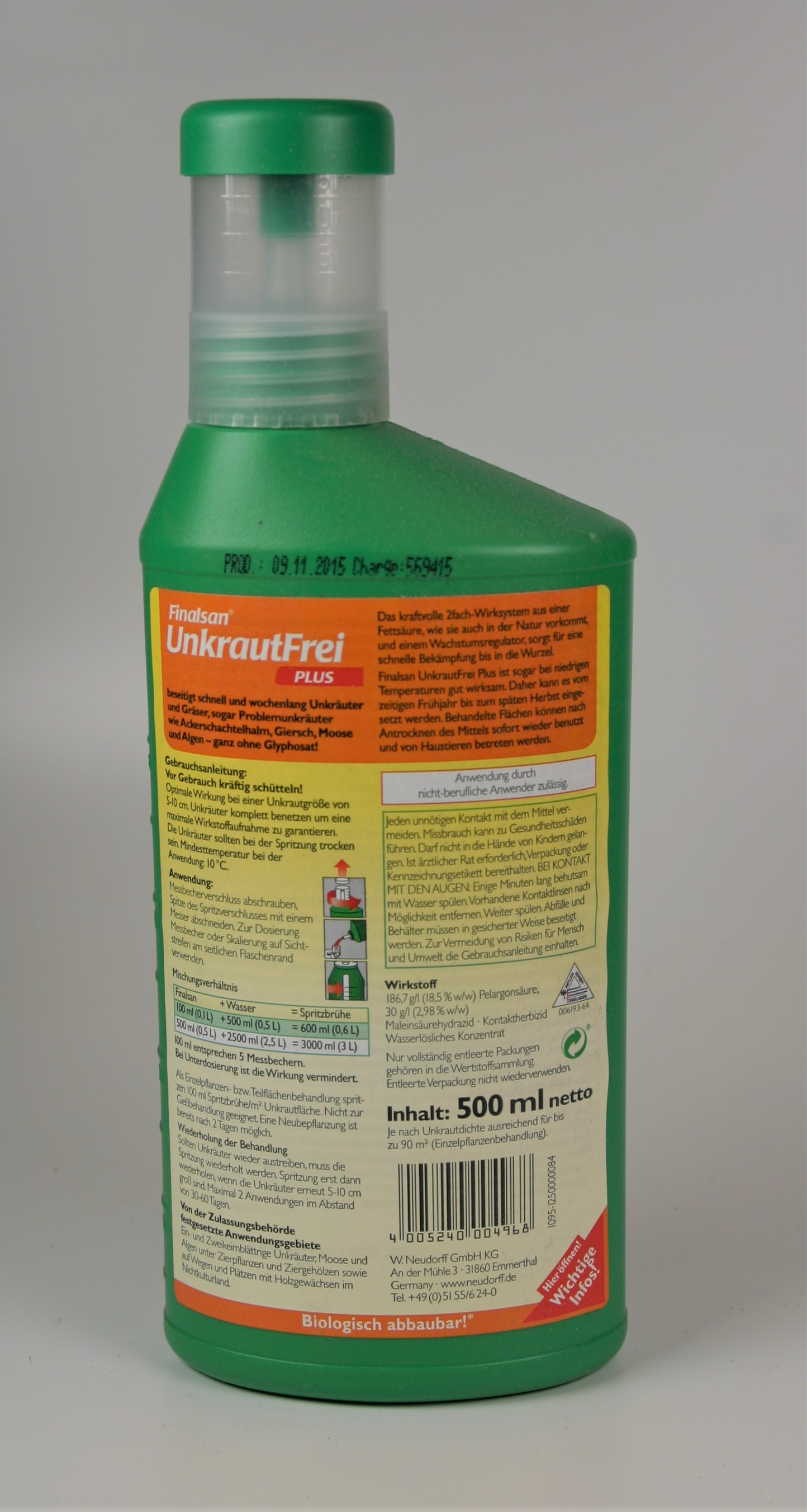 Finalsan UnkrautFrei Plus 500ml 