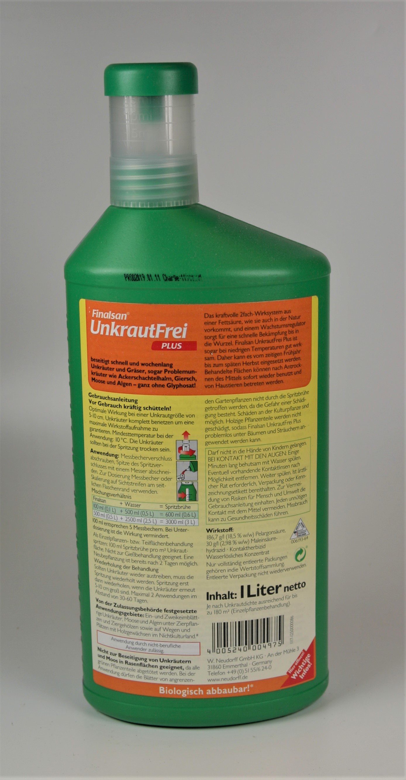 Finalsan UnkrautFrei Plus 1000ml 