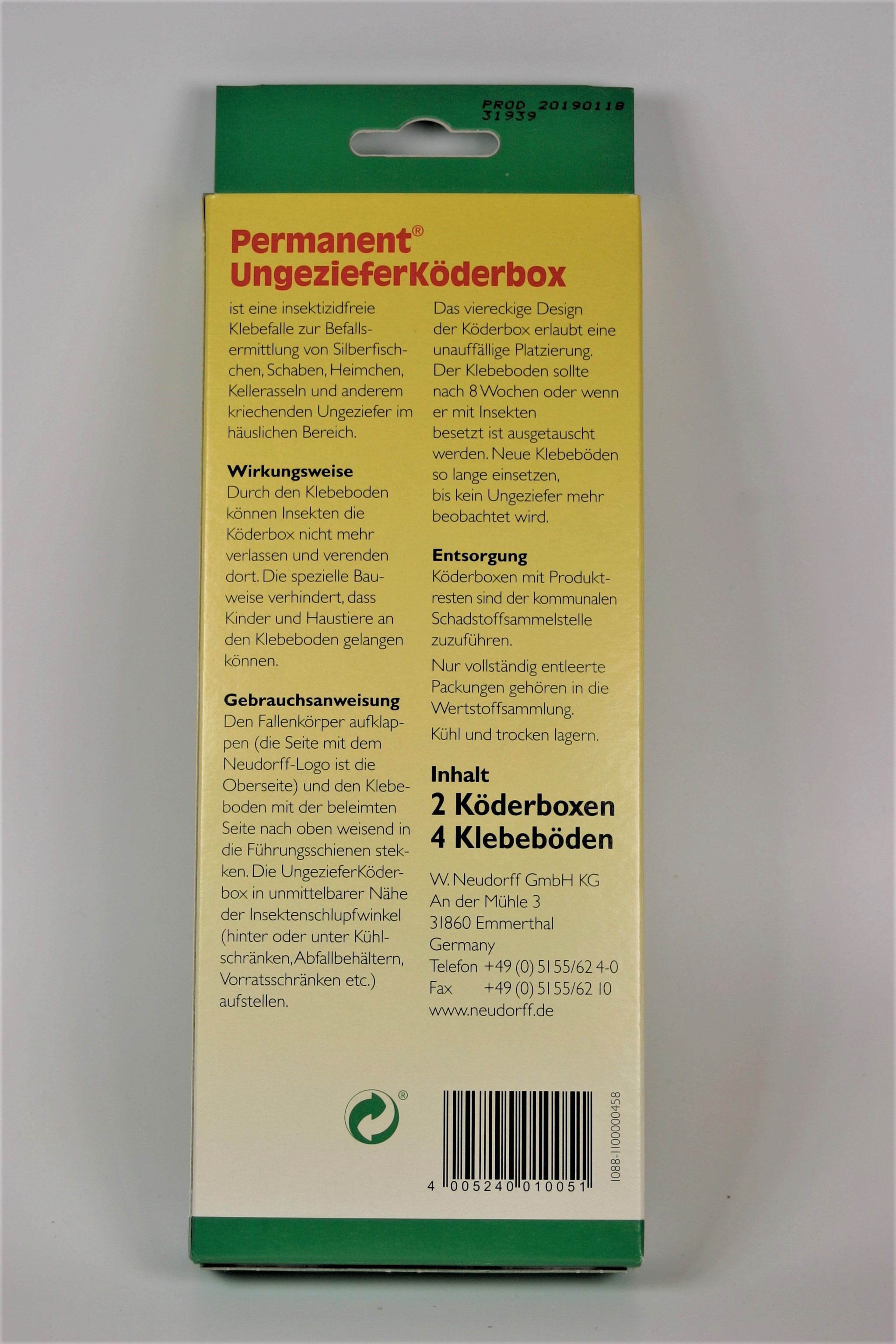 UngezieferKöderbox 